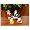 Miniature Monks for Decor - Green Ninja