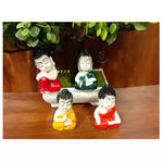 Miniature Monks for Decor - Green Ninja