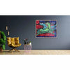 Modern Horse Landscape canvas art - Green Ninja