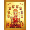 Navdurga Maa Painting with Names - Green Ninja