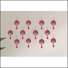 Pack of 12 Lotus Hanging - Green Ninja