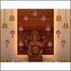 Pack of 12 Lotus Hanging - Green Ninja