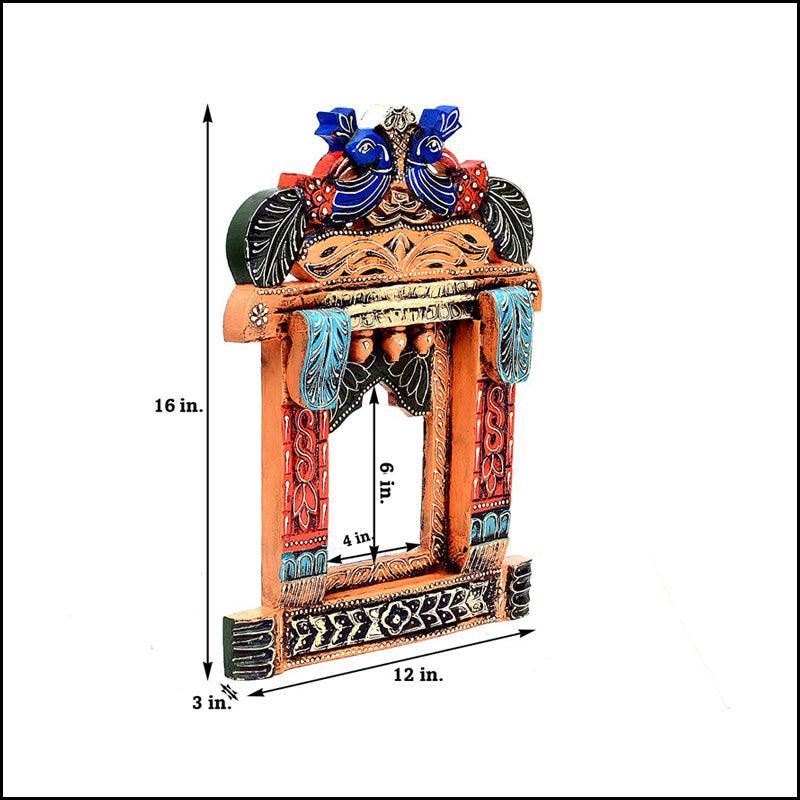 Peacock Multicolor Jharokha - Green Ninja