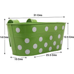 Polka dots Planters For Garden - Green Ninja