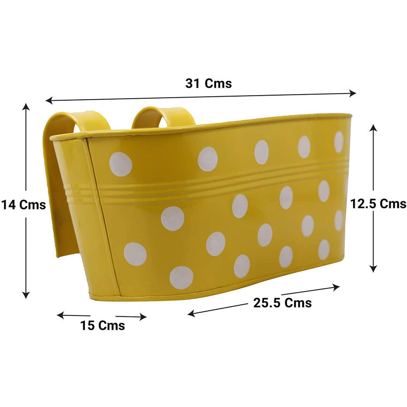 Polka dots Planters For Garden - Green Ninja