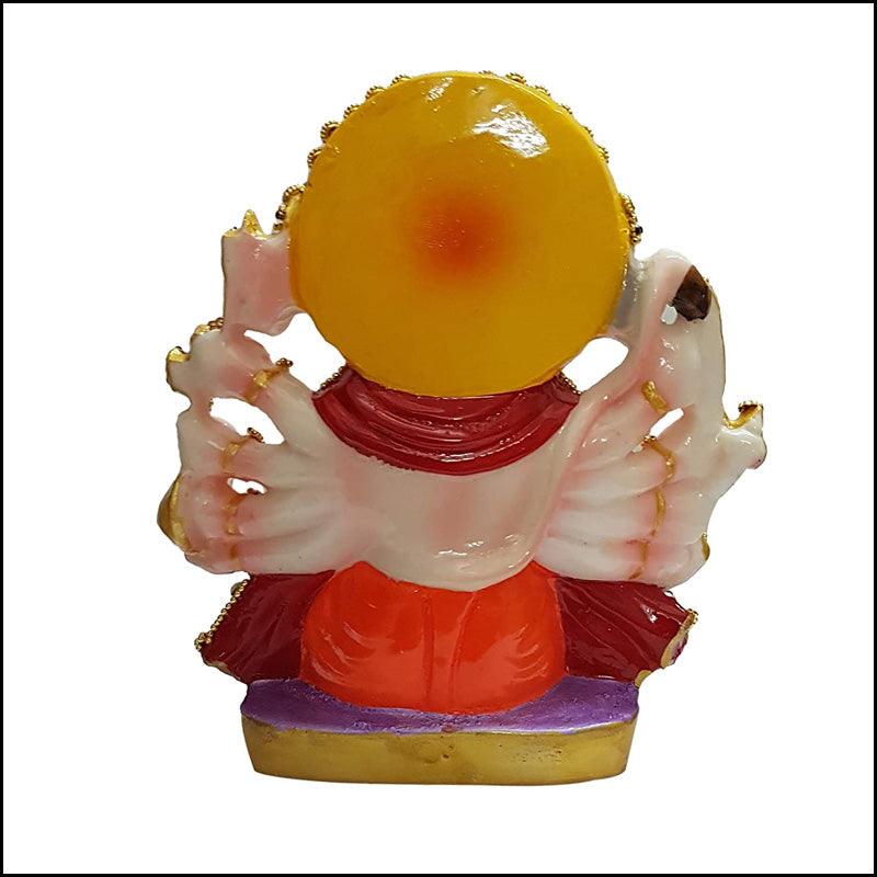 Polyresin Panchmukhi Hanuman - Green Ninja