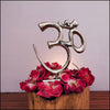 Pure Brass "Aum" Symbol Idol - Green Ninja