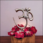 Pure Brass "Aum" Symbol Idol - Green Ninja