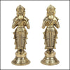Pure Brass Beautiful Deep Laxmi - Green Ninja