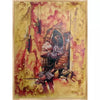 Rajasthani Lady Portrait Canvas Art - Green Ninja