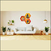 Rajasthani Musicians Wall Painting - Green Ninja