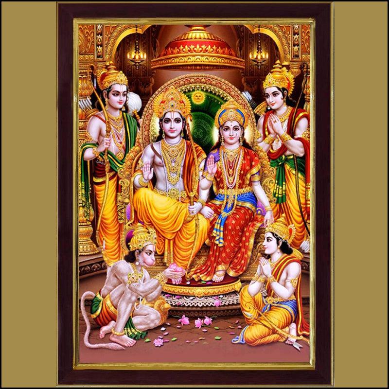 Ram Darbar Painting - Green Ninja
