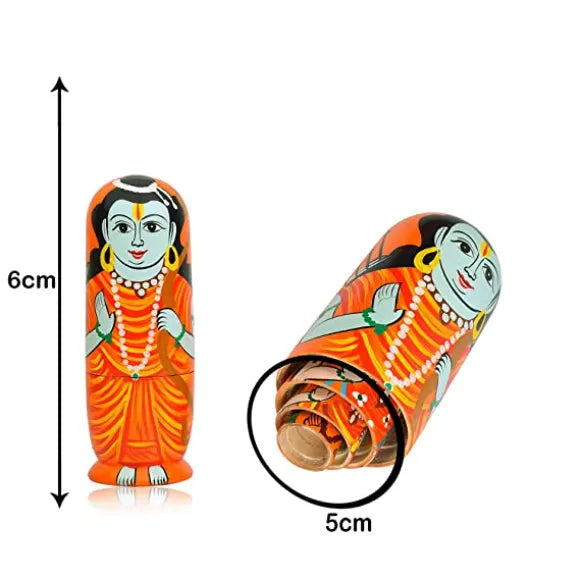 Ramayan Nesting Dolls - Green Ninja