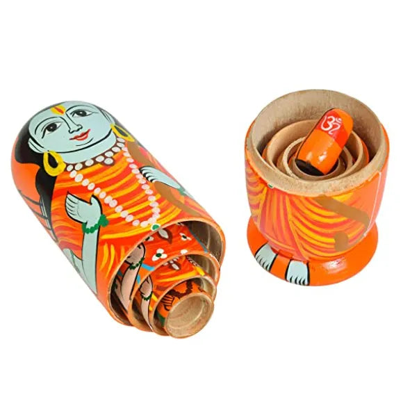 Ramayan Nesting Dolls - Green Ninja