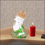 Resin Baby Buddha - 2 Colors Available. - Green Ninja