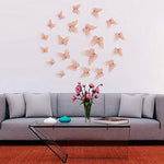 Rose Gold Butterfly Wall Decor - Green Ninja