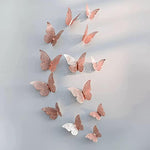 Rose Gold Butterfly Wall Decor - Green Ninja