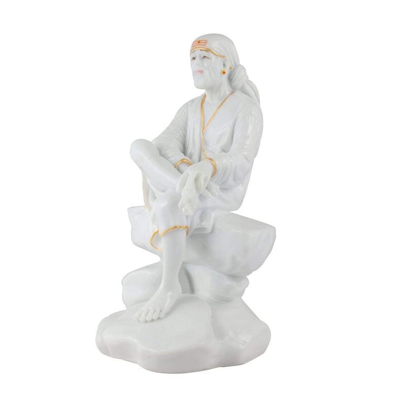 Sai Baba Statue with Marble Finish - Green Ninja