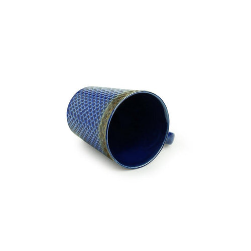 Set of Ocean Blue Mugs - Green Ninja