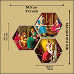 Set of Rajasthani Women Painting - Green Ninja