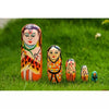 Shiva Parivar Nesting doll set - Green Ninja