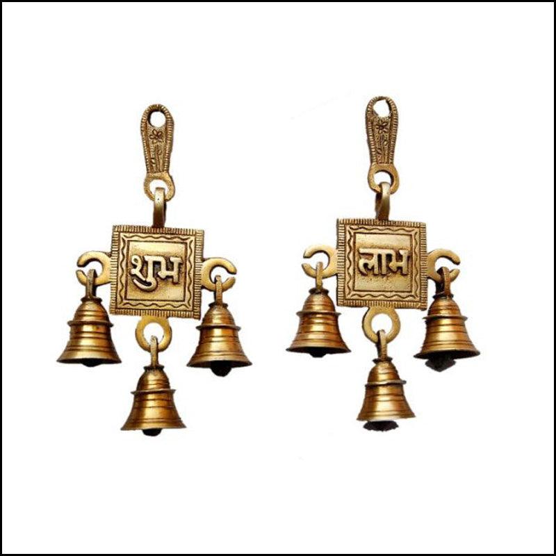 Shubh Labh Wall Hanging Bells - Green Ninja