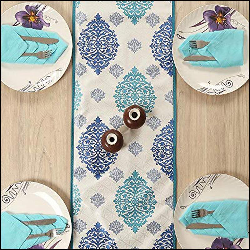 Super Soft Polyester Table Runner - Green Ninja