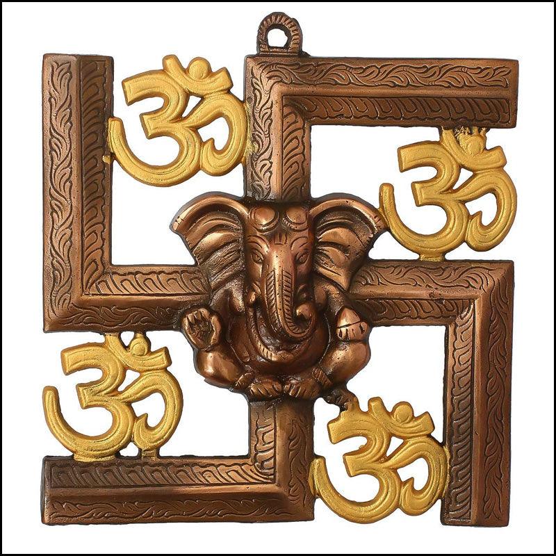 Swastik Wall Decor - Green Ninja