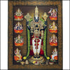 Tirupati Balaji Ashtalaxmi Painting - Green Ninja