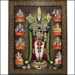 Tirupati Balaji Ashtalaxmi Painting - Green Ninja