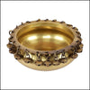 Traditional Brass Urli with Bells - Green Ninja