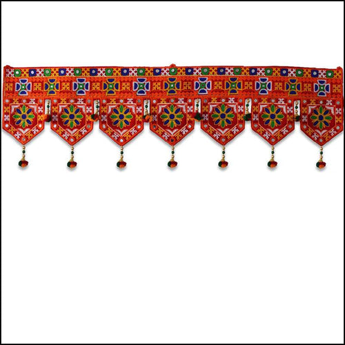 Velvet Bandanwar Toran - Green Ninja