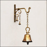 Wall Hanging Vintage Bell - Green Ninja