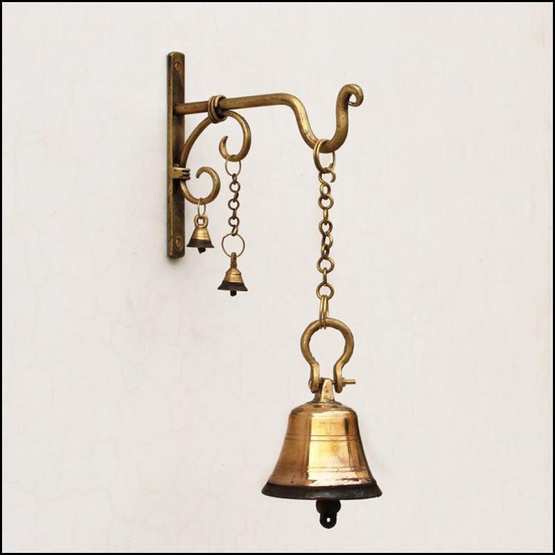 Wall Hanging Vintage Bell - Green Ninja