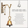Wall Hanging Vintage Bell - Green Ninja