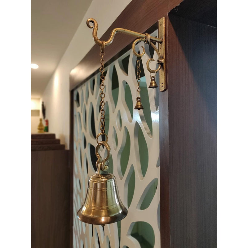 Wall Hanging Vintage Bell - Green Ninja
