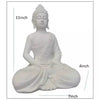 White Buddha statue - Green Ninja