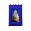 Wooden Jharokha with Mirror - Green Ninja